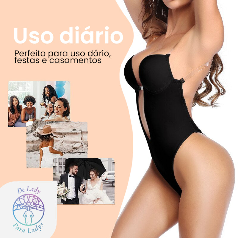 Body com alça invisível